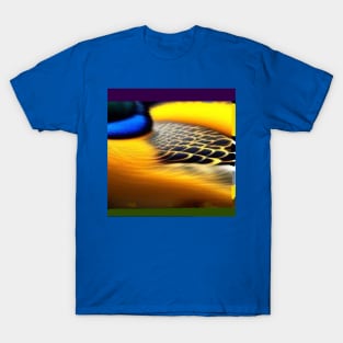 Colorful Avian Design T-Shirt